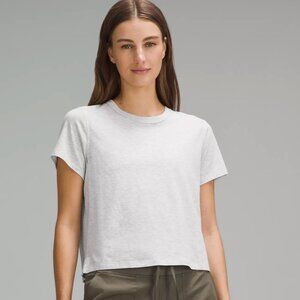 Lululemon Classic-Fit Cotton-Blend T-Shirt Size 10